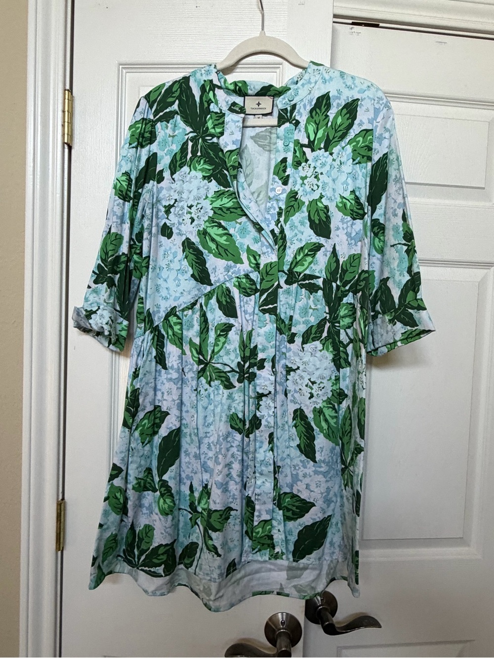 Tuckernuck Royal shirt dress